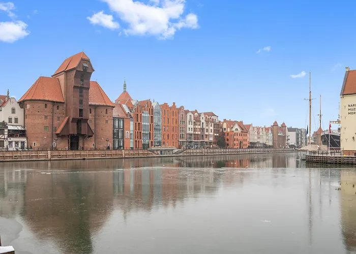 Motlawa Bulvar Z Widokiem Na Rzeke Motlawa By Downtown Apartmán