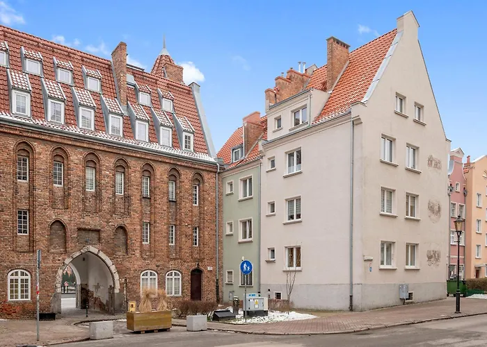 Motlawa Bulvar Z Widokiem Na Rzeke Motlawa By Downtown Apartmán Gdaňsk